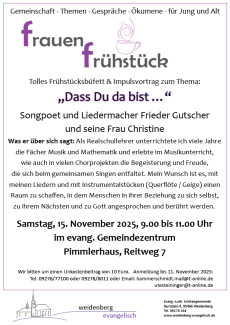 Frauenfrühstück im Pimmlerhaus