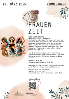 Frauenzeit im Pimmlerhaus