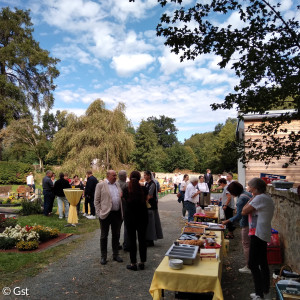 Speis und Trank rundeten das gelungene Fest ab ...