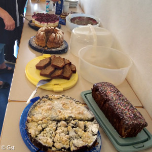 Das Kuchenbüffet