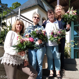 Von links nach rechts: Barbara Herrmann, Janna Hübscher, Monika Schuster, Magdalena Schultheiß