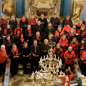 Die Kantorei beim Adventkonzert