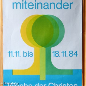 Plakat von 1984